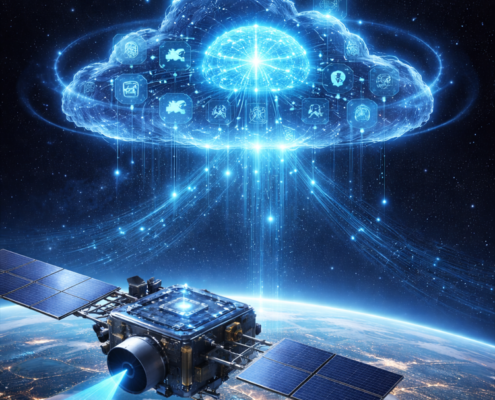 Cognitive Cloud Computing in Space
